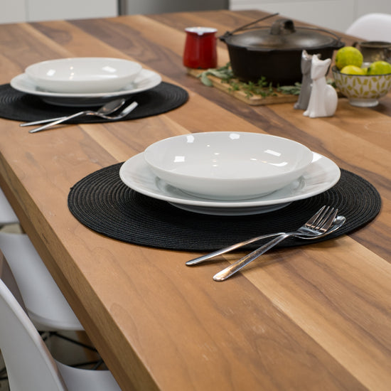 Now Designs Disko Placemat Black