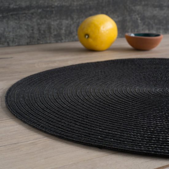 Now Designs Disko Placemat Black