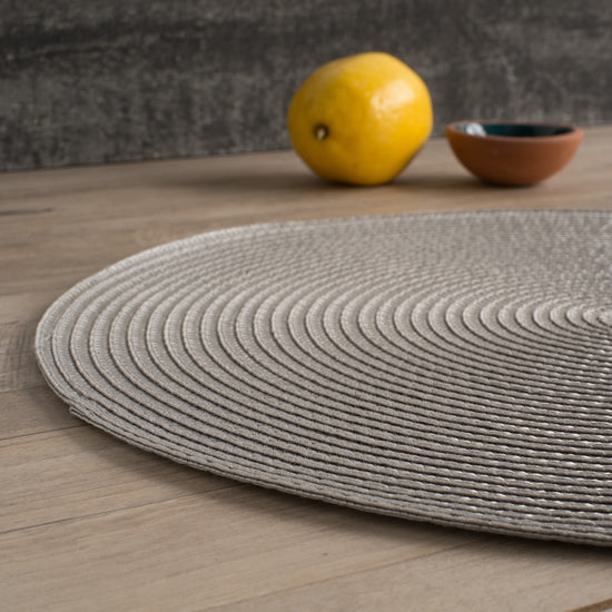 Now Designs Disko Placemat Cobblestone