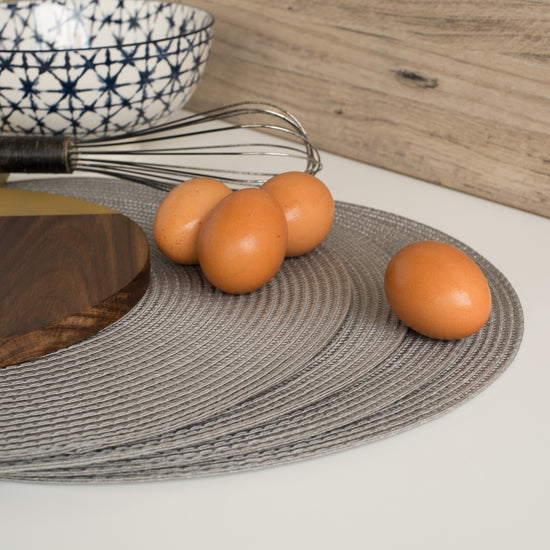 Now Designs Disko Placemat Cobblestone