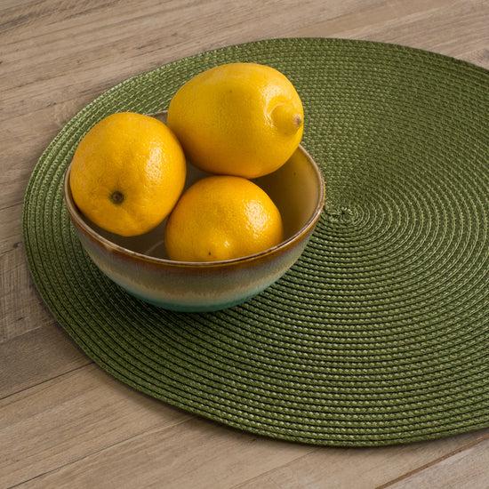 Now Designs Disko Placemat Fir Green