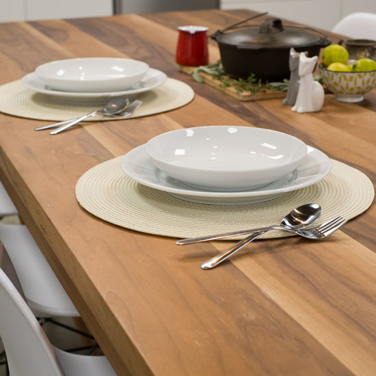 Now Designs Disko Placemat Ivory