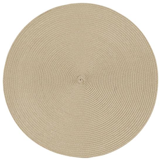 now designs Disko Placemat Light Taupe