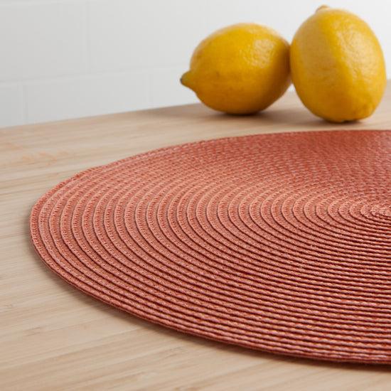 Now Designs Disko Placemat Rust
