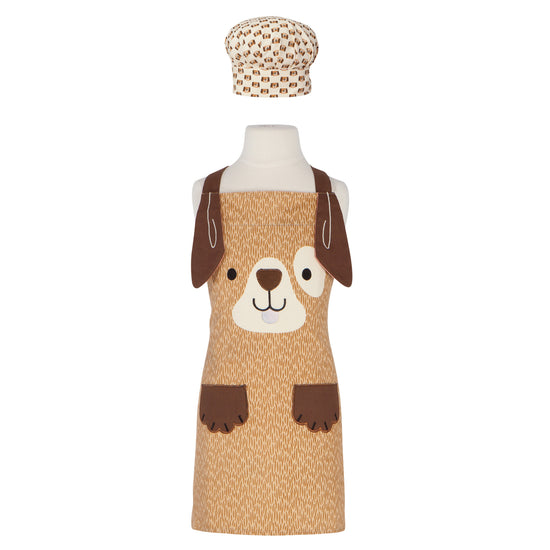 now designs Dog Daydream Kids Apron and Hat Set