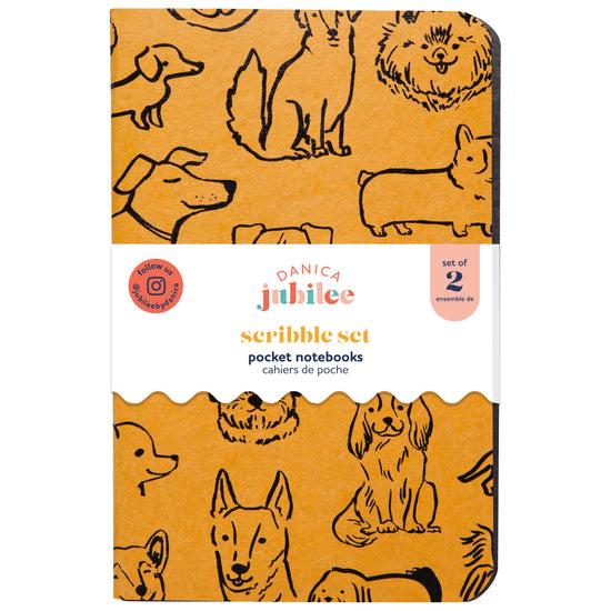Now Designs Dog Park Pocket Notebooks Set Of 2