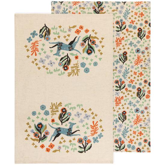 now designs Dogwood Dishtowels Set of 2