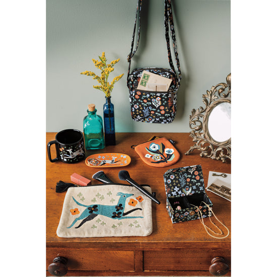 Now Designs Dogwood Halfmoon Pouch