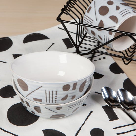 Now Designs Domino Imprint Bowl