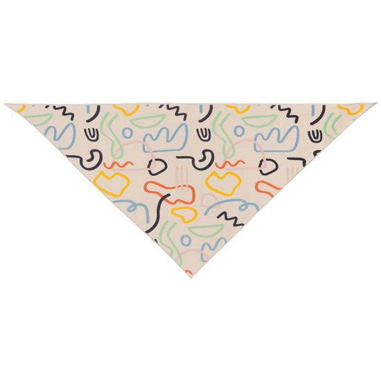 Now Designs Doodle Dog Bandana Set Of 2
