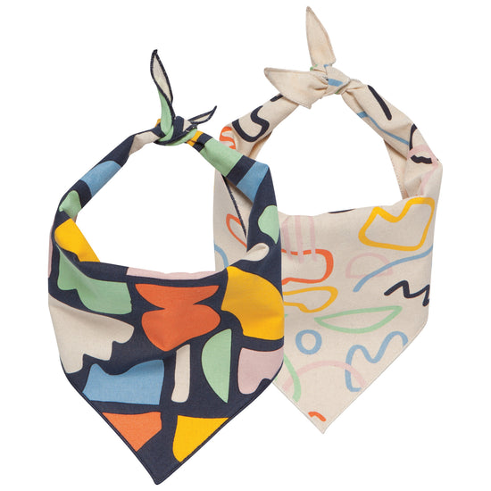 now designs Doodle Dog Bandana Set of 2