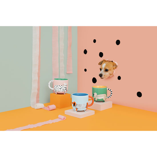 Now Designs Dotty Cat Critter Mug