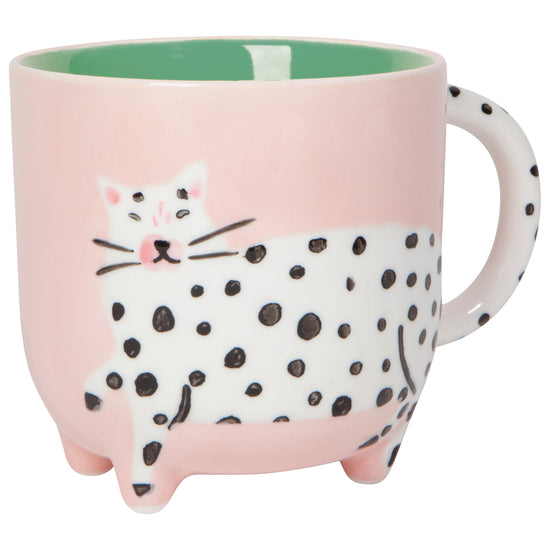 now designs Dotty Cat Critter Mug