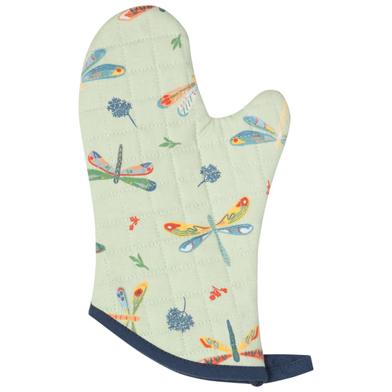 now designs Dragonfly Quilted Oven Mitt