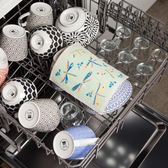 Now Designs Dragonfly Swedish Sponge Cloth