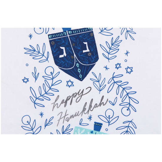 Now Designs Dreidels Hanukkah Dishtowel