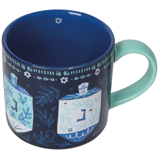 Now Designs Dreidels Hanukkah Mug In A Box