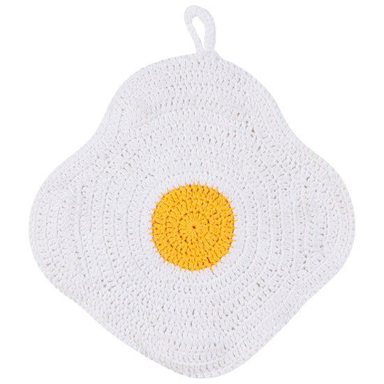 now designs Eggs Crochet Trivet