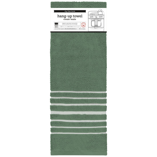 Now Designs Elm Green Hang-up Dishtowel