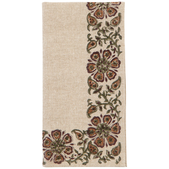 Now Designs Elysian Block Print Napkins Set Of 4