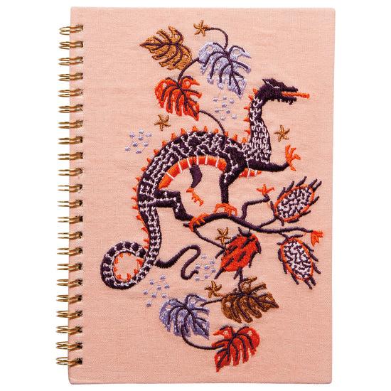 now designs Ember Embroidered Notebook