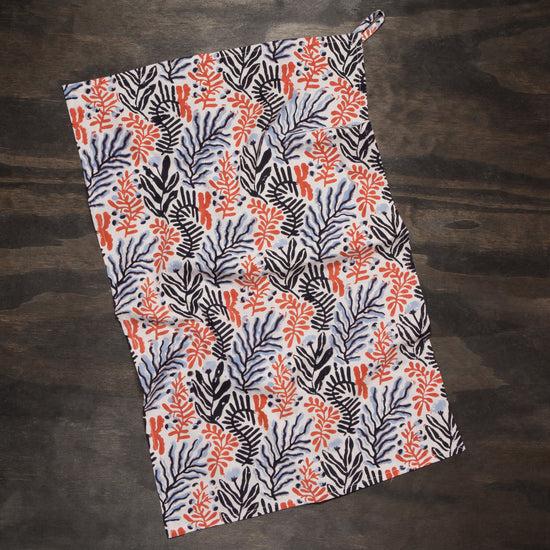 Now Designs Entwine Block Print Dish Towel