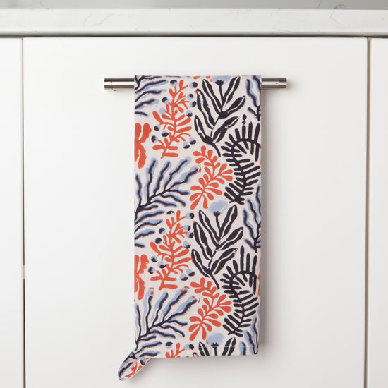 Now Designs Entwine Block Print Dish Towel