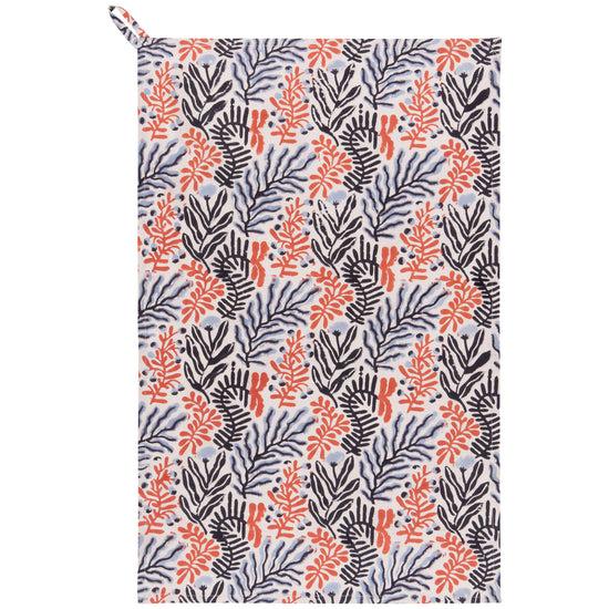 now designs Entwine Block Print Dish Towel