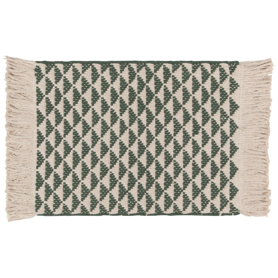 now designs Everett Placemat Jade Green