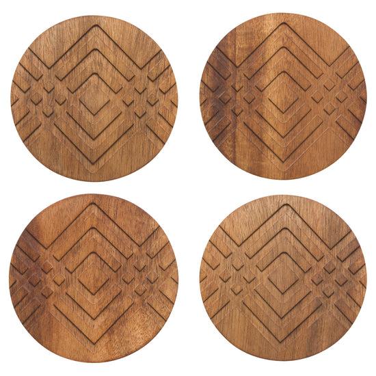 now designs Facet Geo Coasters Set of 4