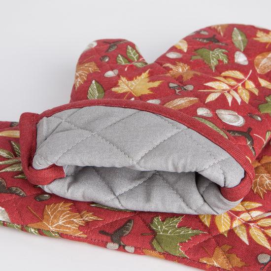 Now Designs Fall Foliage Classic Quilted Oven Mitt