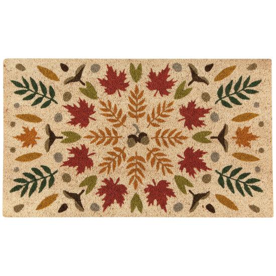 now designs Fall Foliage Coir Fibre Doormat