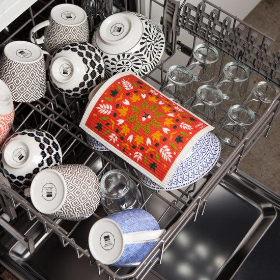 Now Designs Fall Foliage Swedish Sponge Cloth