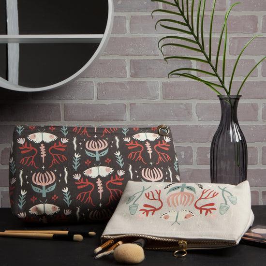 Now Designs Far And Away Cotton Cosmetic Bag
