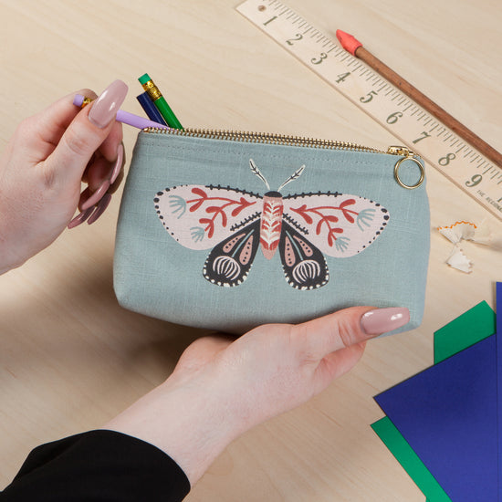 Now Designs Far And Away Pencil And Cosmetic Bag