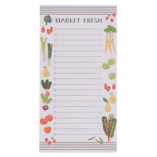 now designs Farmers Market List It Notepad
