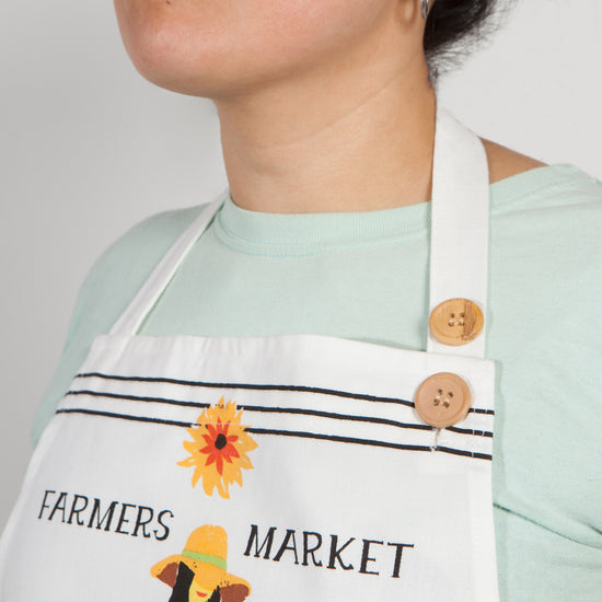 Now Designs Farmers Market Spruce Apron