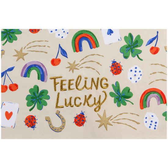 Now Designs Feeling Lucky Decorative Dishtowel