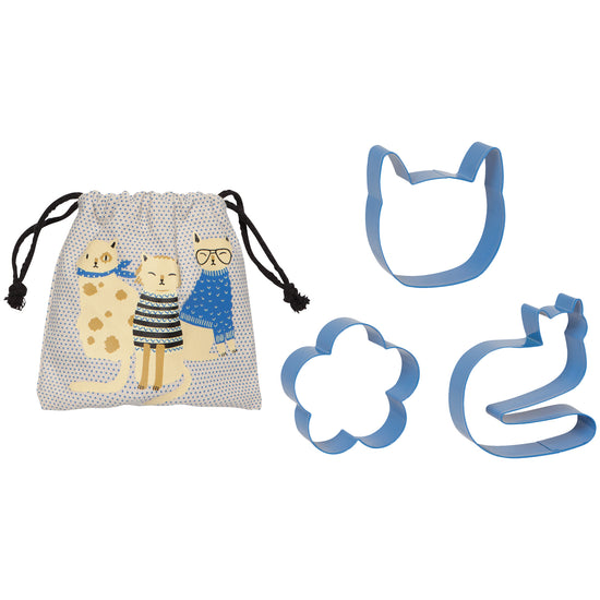 now designs Feline Fine Cookie Cutters Set of 3
