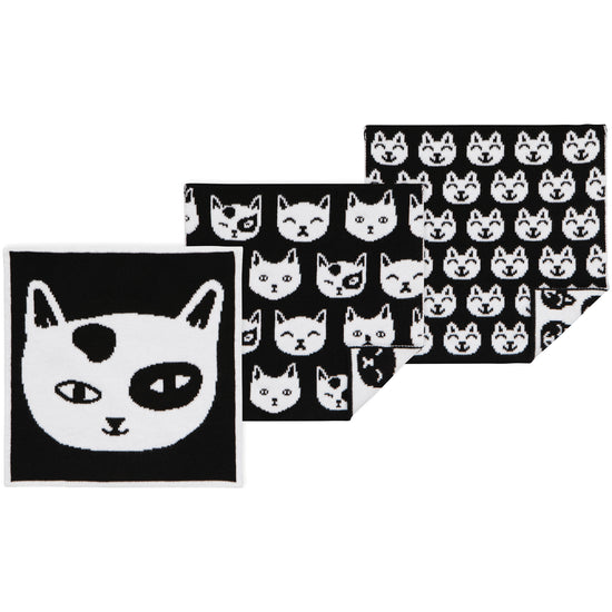 now designs Feline Fine Knit Dishcloth Set of 3