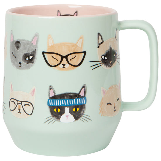 now designs Feline Fine Mega Mug