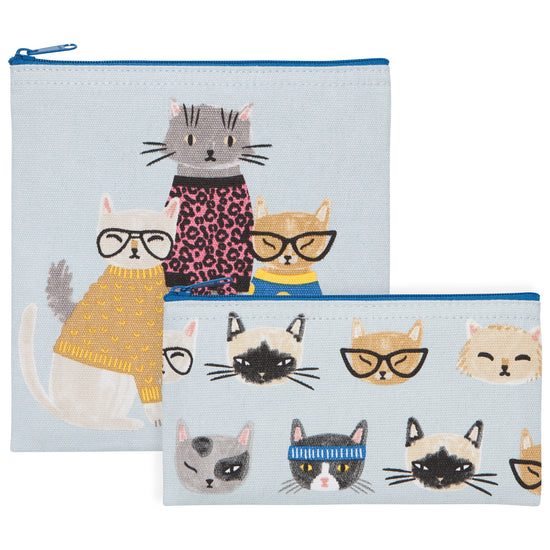 now designs Feline Fine Snack Bags Set of 2