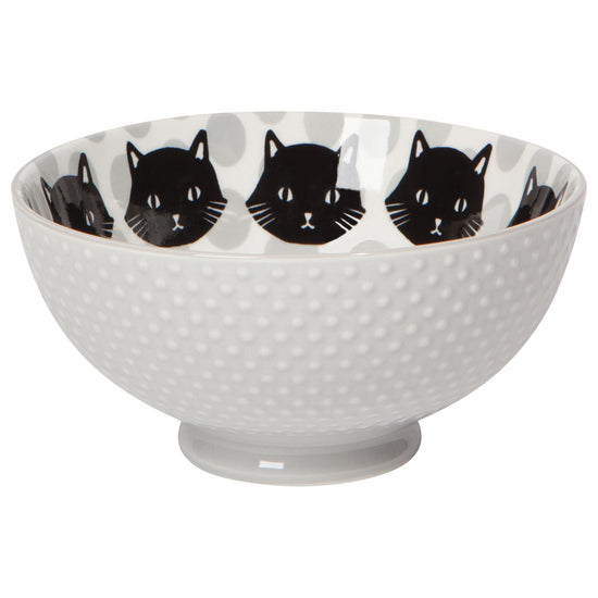 now designs Feline Fine Stamped Bowl Medium 6 inch