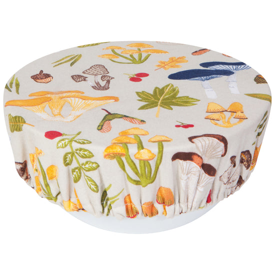 Now Designs Field Mushrooms Bowl Covers Set Of 2