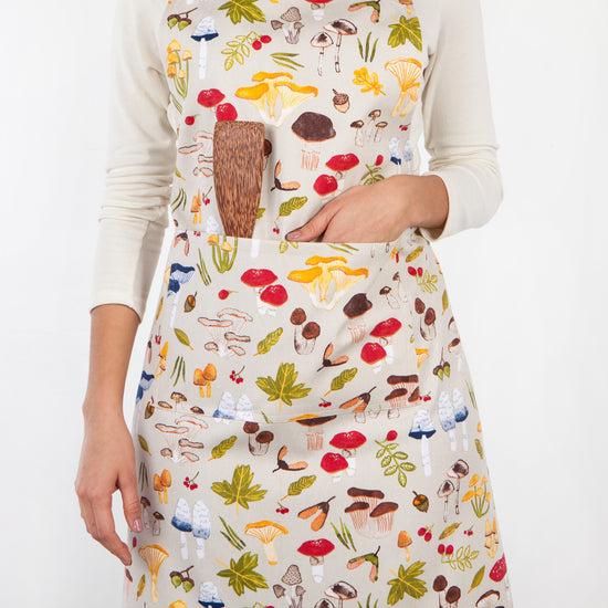 Now Designs Field Mushrooms Chef Apron