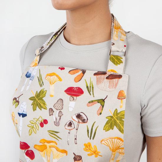 Now Designs Field Mushrooms Chef Apron