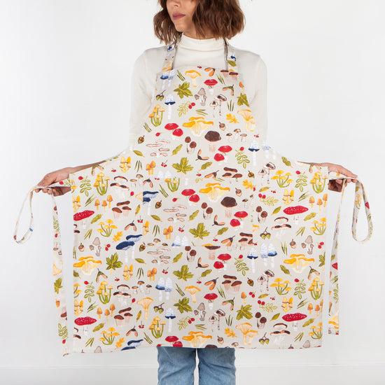 Now Designs Field Mushrooms Chef Apron