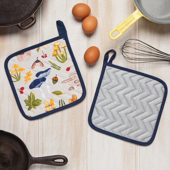 Now Designs Field Mushrooms Chef Potholder