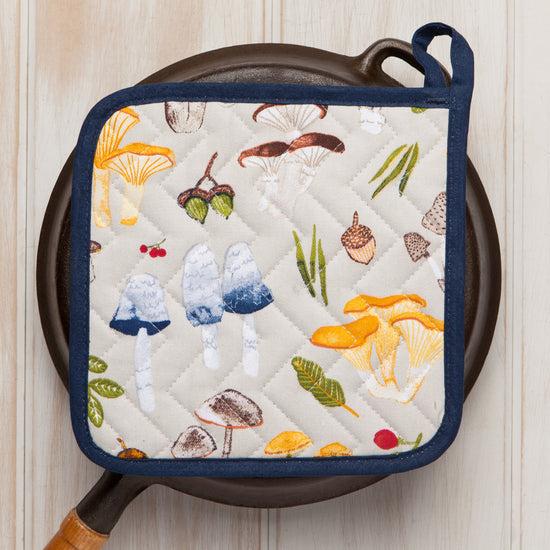 Now Designs Field Mushrooms Chef Potholder