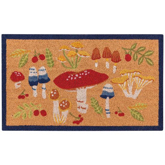 now designs Field Mushrooms Coir Doormat